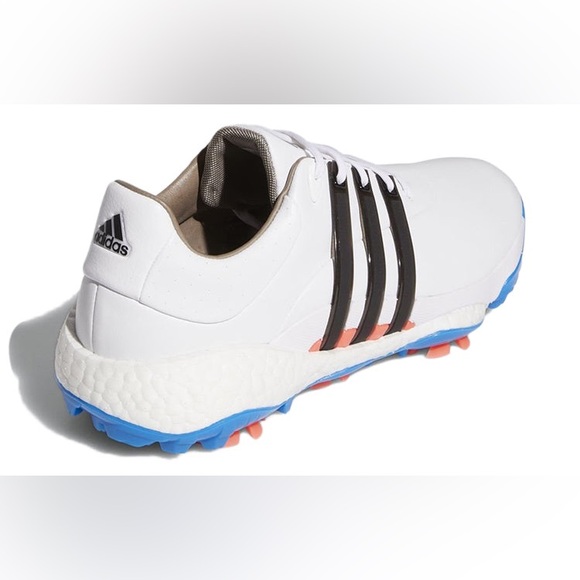 Adidas Tour 360 22 White-Blue Golf Shoes Sneakers - GV7244 - Size 14 - NIB